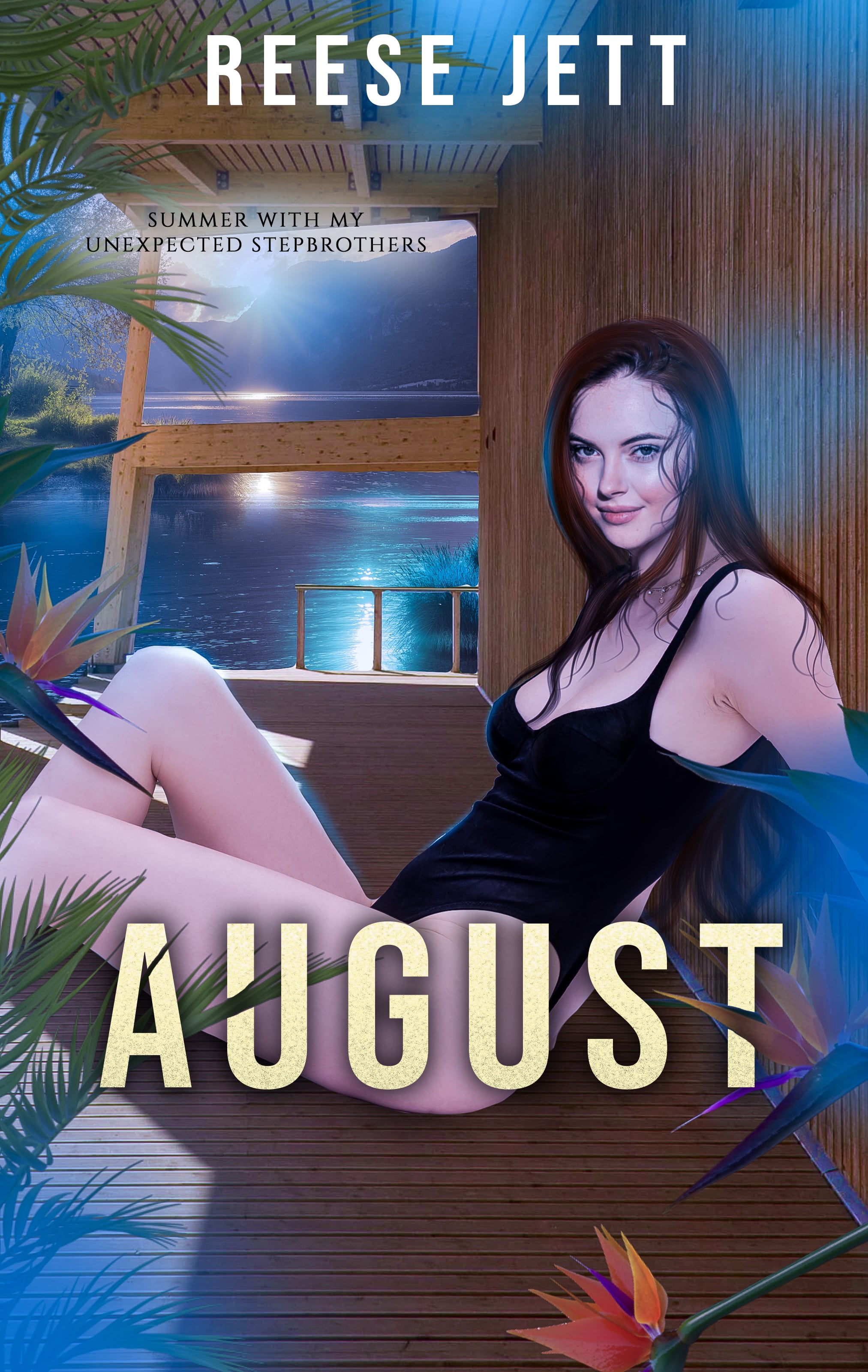 August - Summer Stepbrothers Book 3